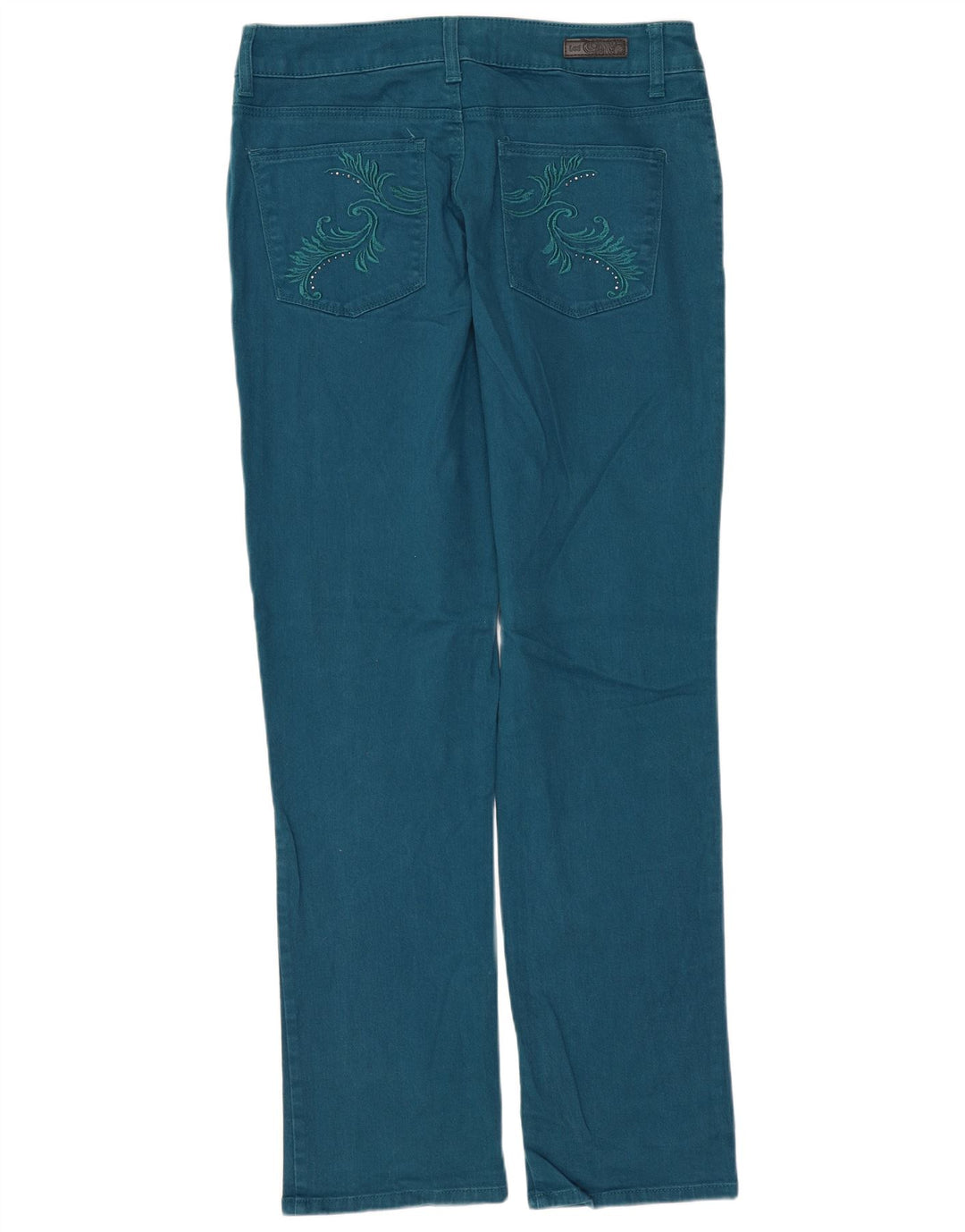 Jeans dritti Lee da donna vestibilità classica US 8 medio W30 L29 cotone blu