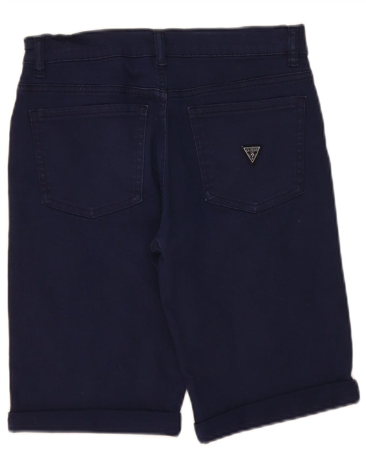 Guess Pantaloncini di jeans da ragazzo 13-14 anni W28 Blu Cotone