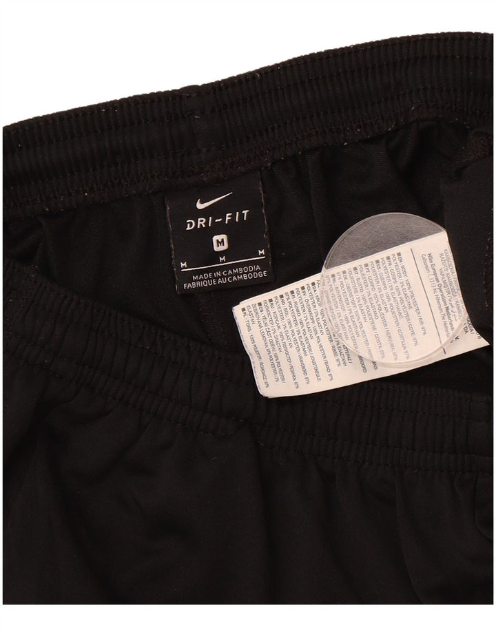 NIKE Womens Tracksuit Trousers UK 14 Medium  Black Polyester