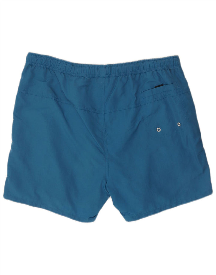 Pantaloncini da bagno grafici da uomo Brugi 2XL blu in poliammide