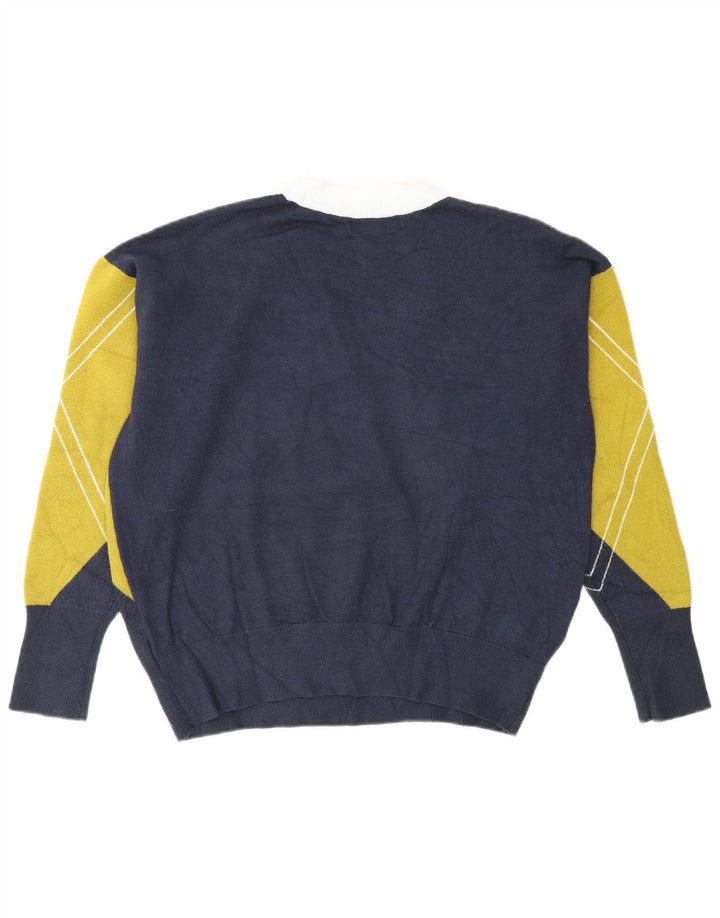Maglione maglione girocollo da donna Marks & Spencer UK 14 medio multicolore