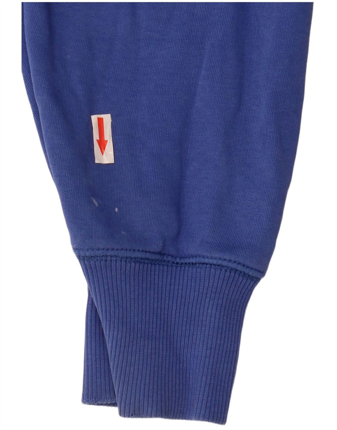Felpa con cappuccio e zip Nike da uomo, grande, in cotone blu