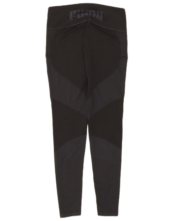 Leggings grafici da donna Puma UK 14 grandi righe nere