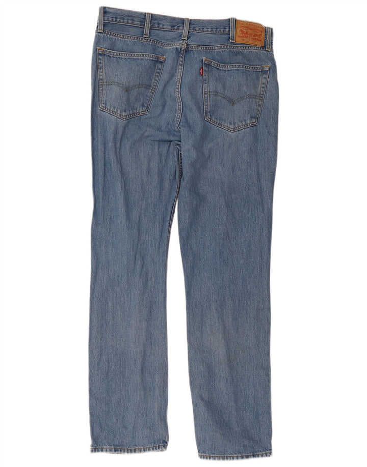Levi's Uomo 516 Jeans dritti W28 L34 Cotone Blu