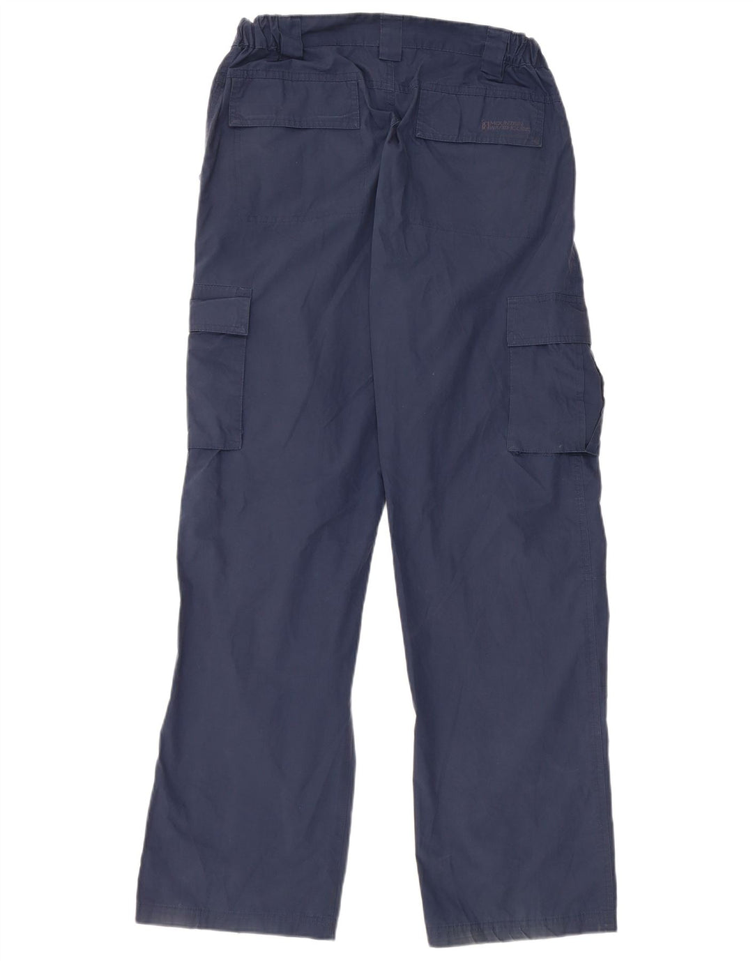 Pantaloni cargo dritti da uomo Mountain Warehouse W32 L31 poliestere blu navy