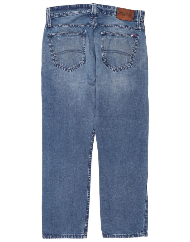 Jeans dritti da uomo Tommy Hilfiger W32 L30 cotone blu