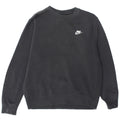 Felpa Nike Uomo Maglione Cotone Grigio Medio
