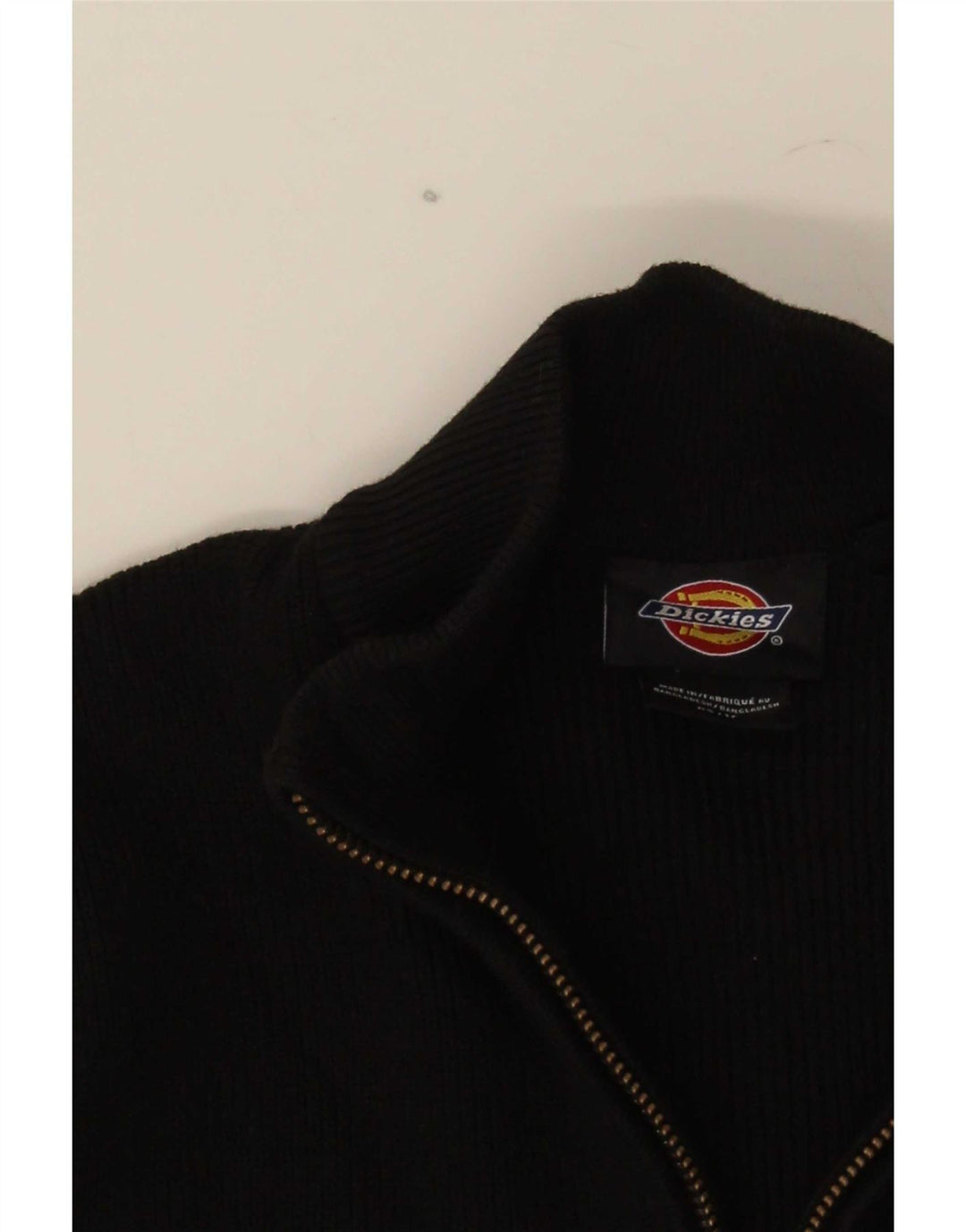 Dickies Maglione cardigan corto da donna UK 4 XS Nero