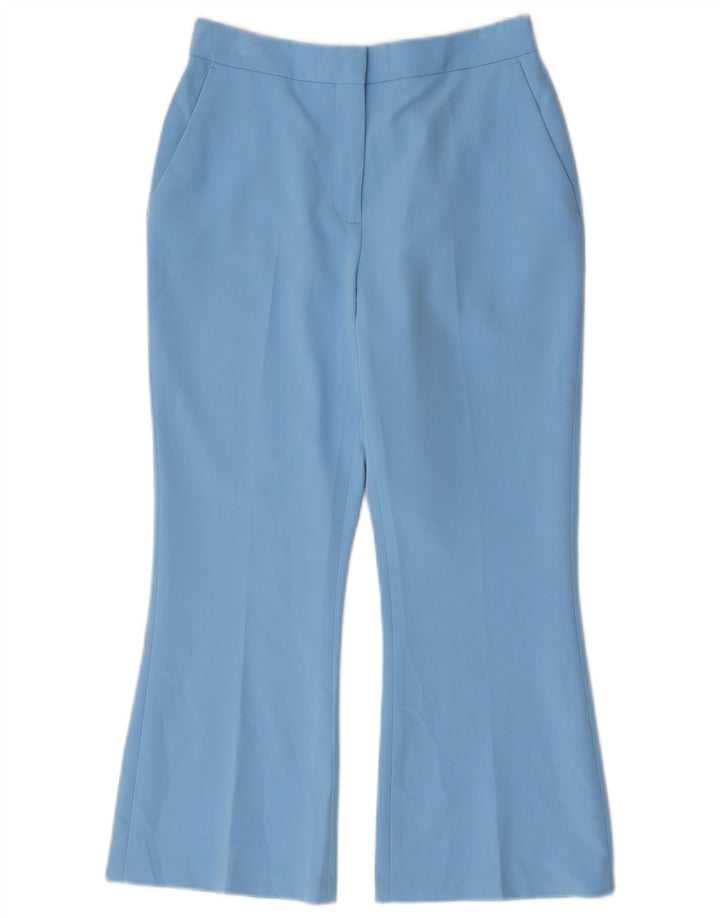 Pantaloni corti da donna Topshop Bootcut UK 8 piccoli W26 L24 poliestere blu