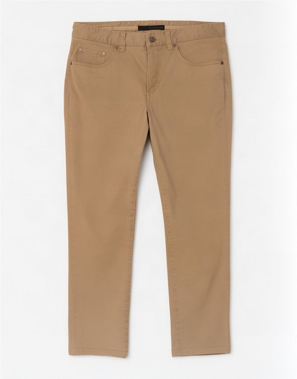 Pantaloni casual dritti da uomo Calvin Klein W33 L29 cotone kaki