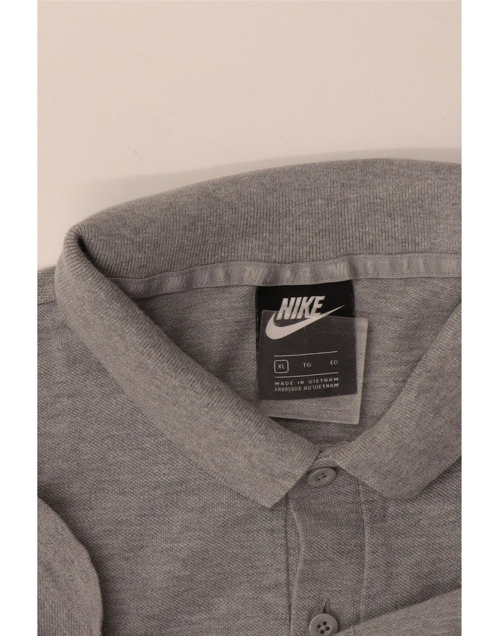Polo Nike da uomo XL grigia screziata