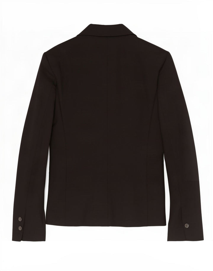 Giacca blazer a 1 bottone da donna Zara EU 34 2XS poliestere nero