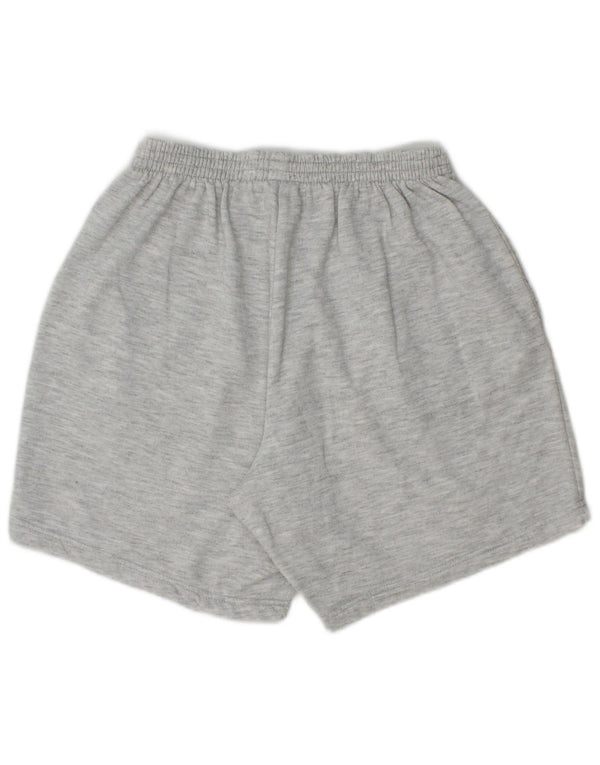 Asics Pantaloncini sportivi grafici da uomo piccoli in poliestere grigio