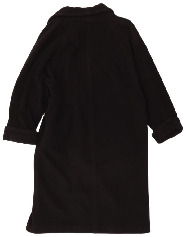 Cappotto doppiopetto vintage da donna IT 48 XL Nero