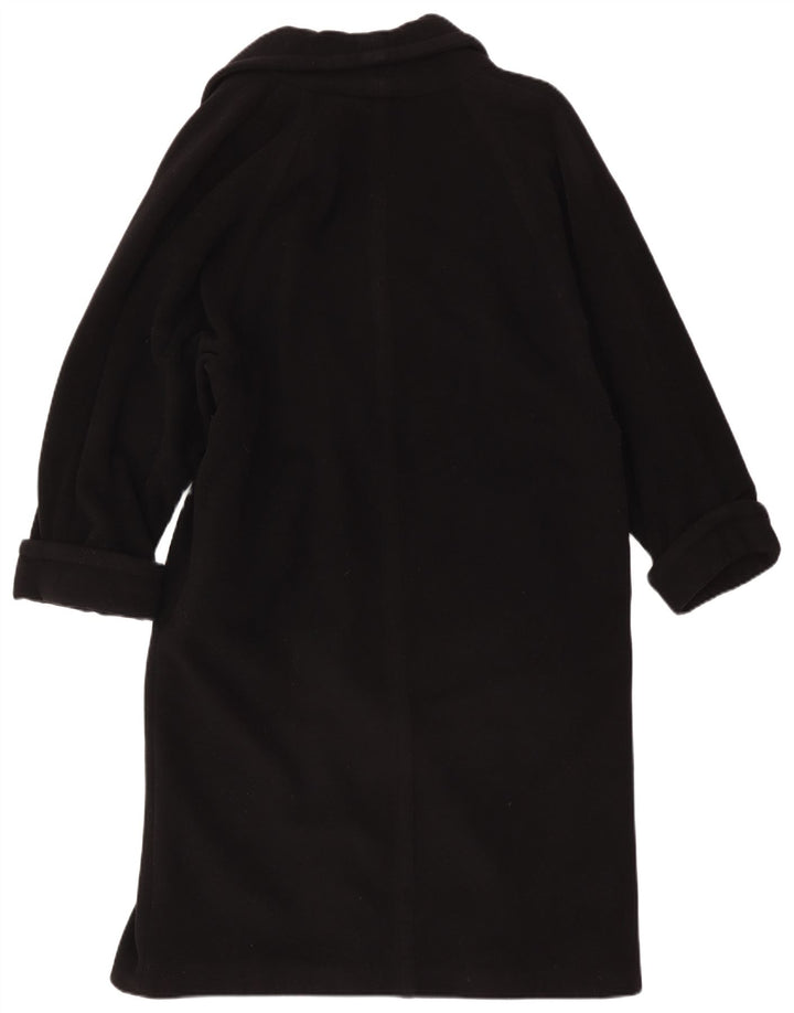 Cappotto doppiopetto vintage da donna IT 48 XL Nero