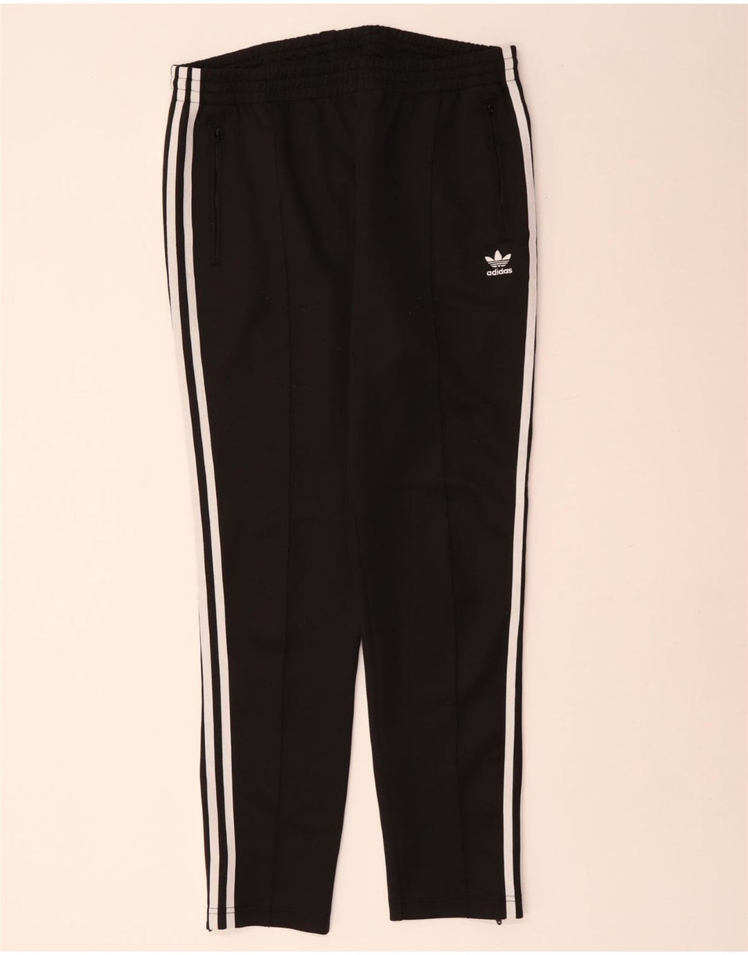 Pantaloni da tuta da donna ADIDAS UK 12 Medium Nero Poliestere