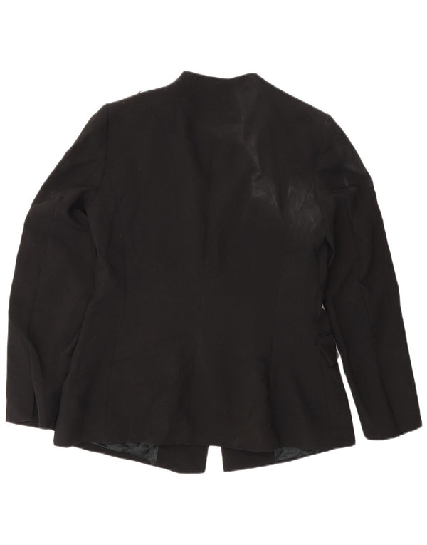 Giacca blazer da donna Zara UK 14 grande poliestere nero