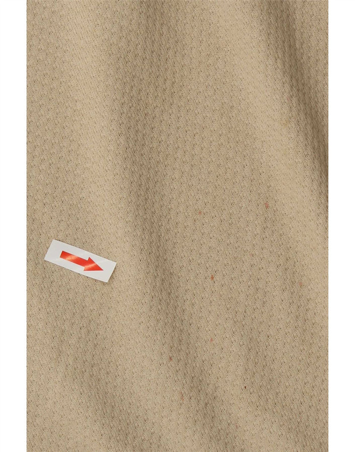Polo da uomo Zara in cotone beige medio