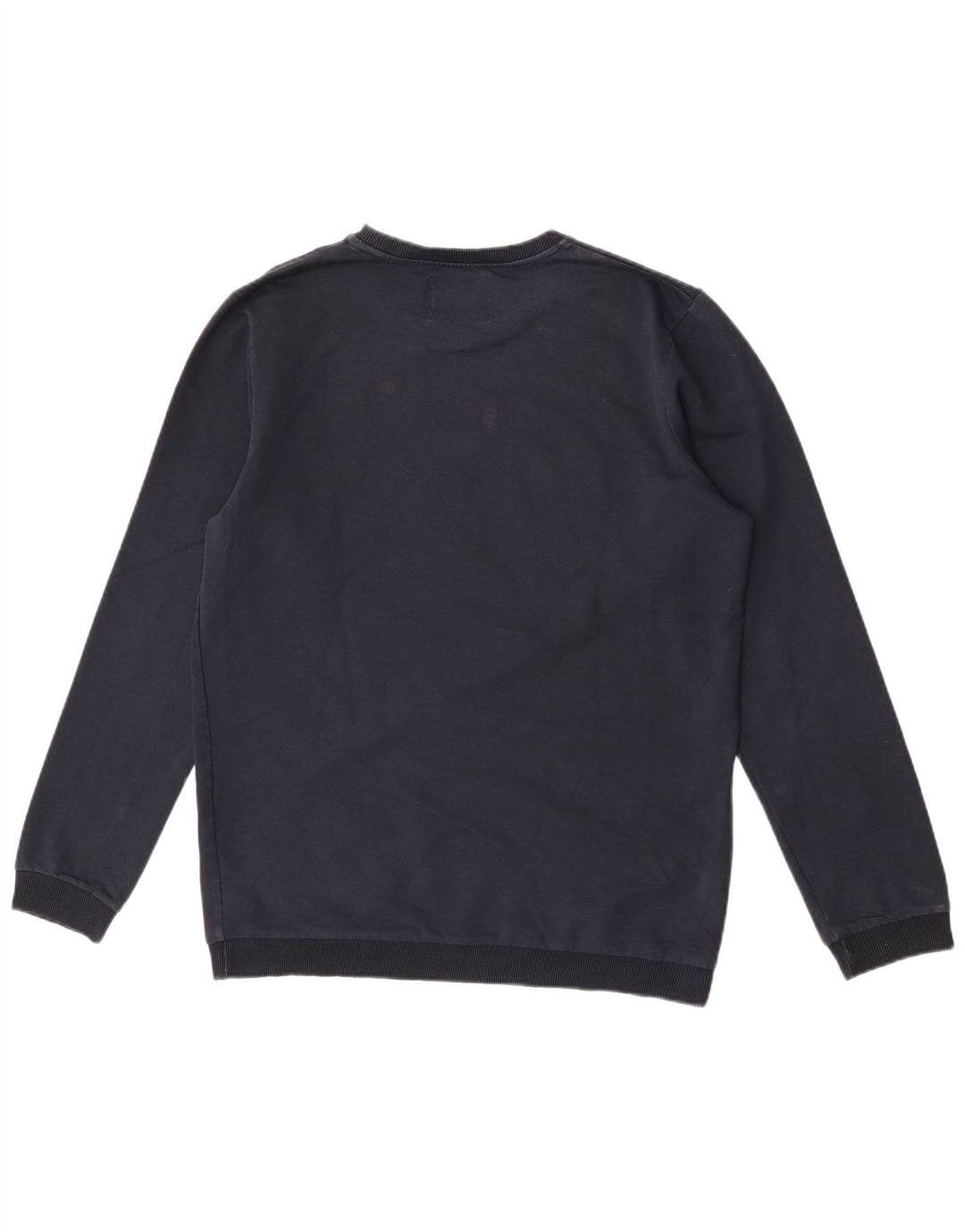 Jack & Jones Felpa con grafica da uomo Maglione grande in cotone blu navy