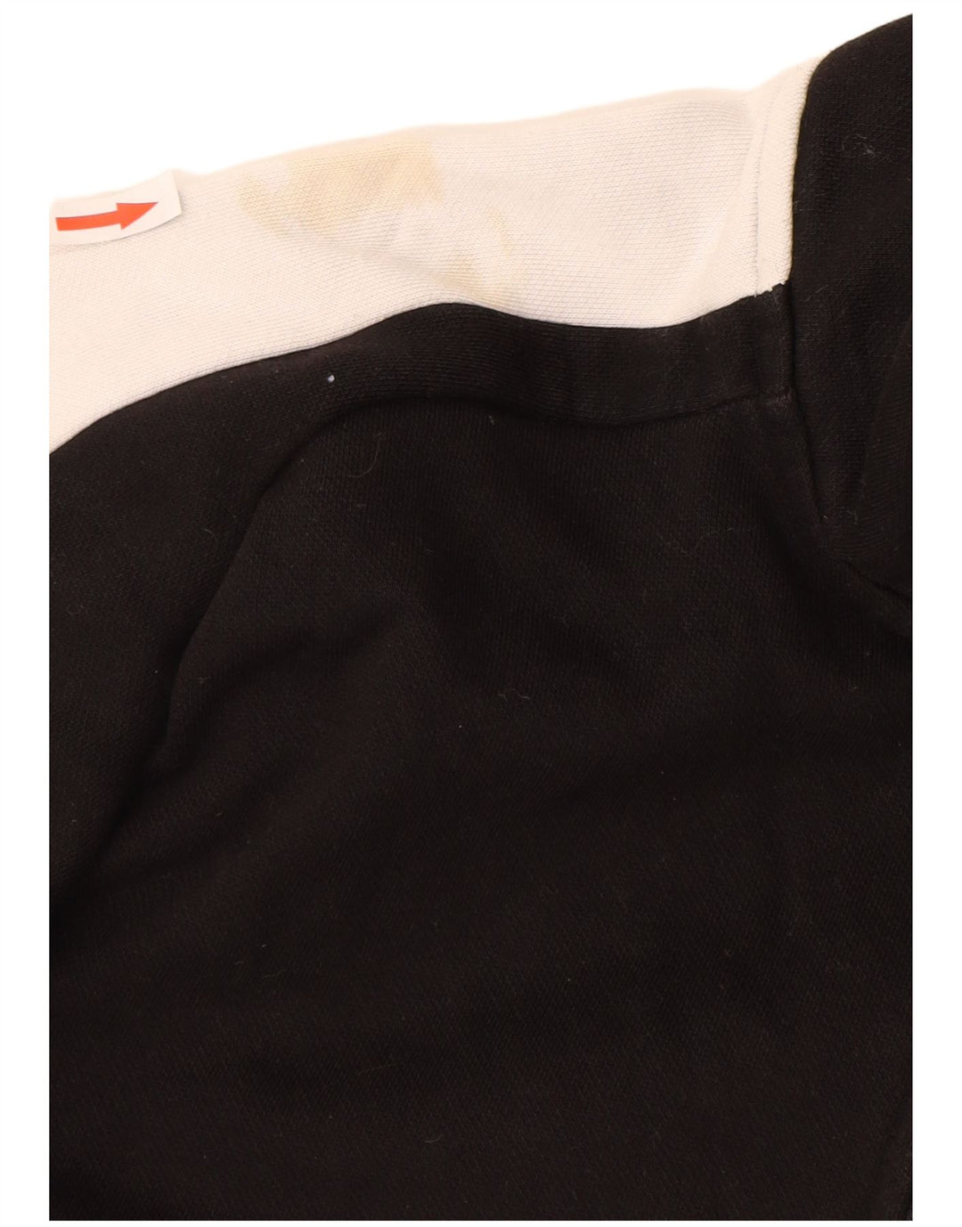 Giacca da tuta da uomo PUMA in cotone color block medio nero