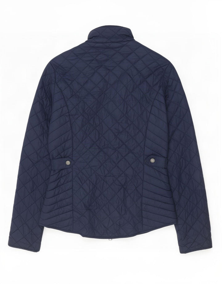 Giacca trapuntata da donna Barbour UK 10 Small Blu Navy