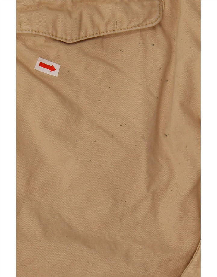 Pantaloncini cargo da uomo Tommy Hilfiger W36 grandi in cotone beige