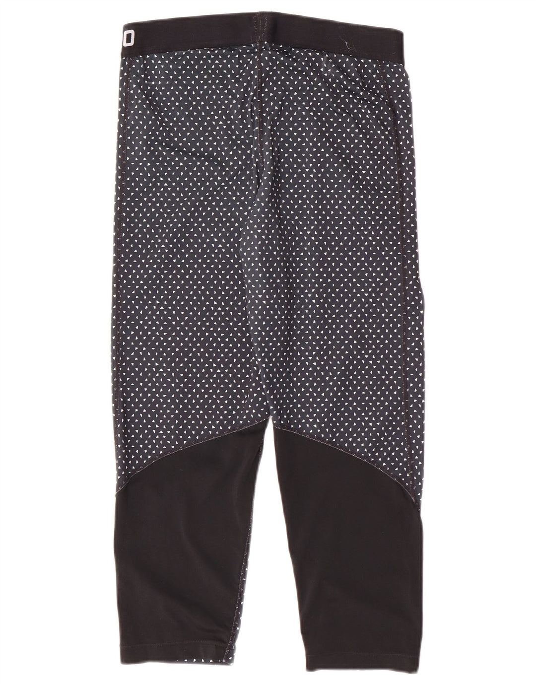 Leggings grafici Nike Dri Fit da donna UK 14 Large Navy Blue Spotted Sports