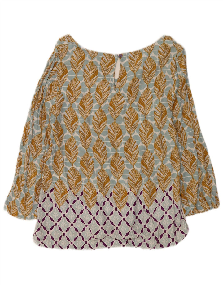 Camicetta da donna con maniche a 3/4 di White Stuff UK 10 Piccolo floreale multicolore