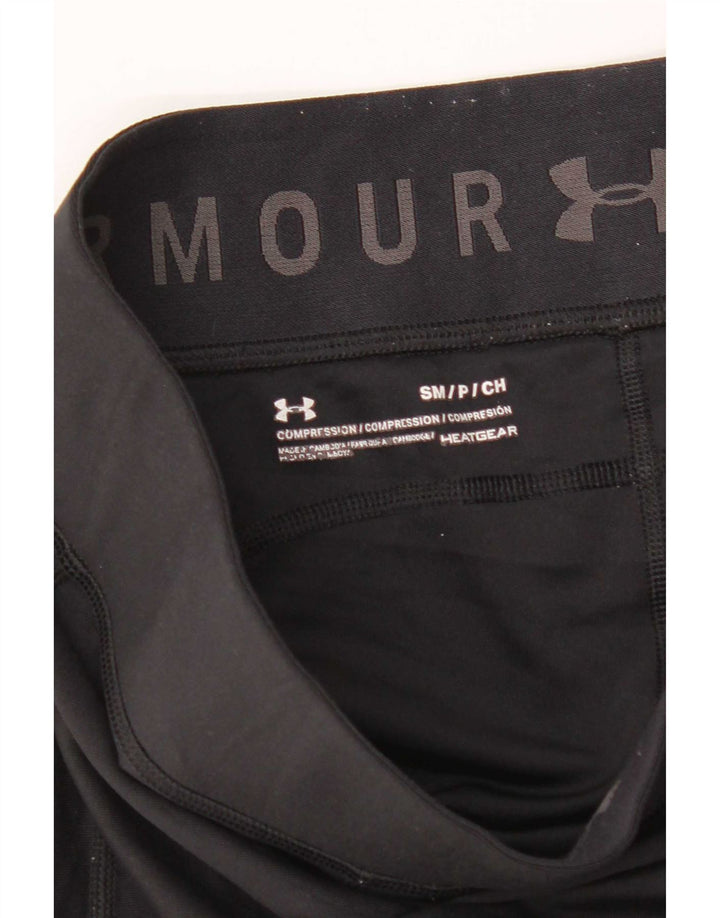 Leggings Capri a compressione da donna Under Armour UK 10 piccoli neri