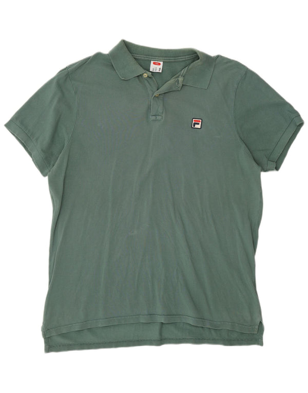 Polo da tennis da uomo Fila XL verde