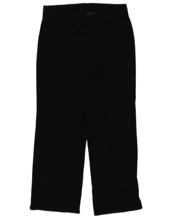 Pantaloni da tuta da donna Marks & Spencer UK 10 piccoli in cotone nero