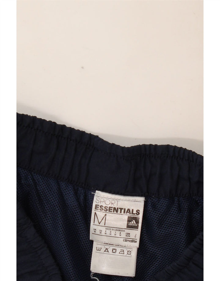 Pantaloncini sportivi ADIDAS da uomo Climalite medio poliestere blu navy