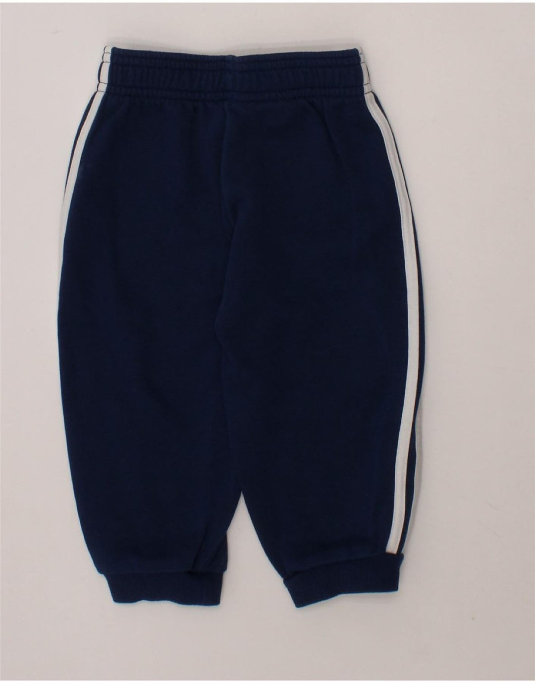 ADIDAS Baby Boys Joggers Tracksuit Trousers 9-12 Months  Navy Blue Cotton