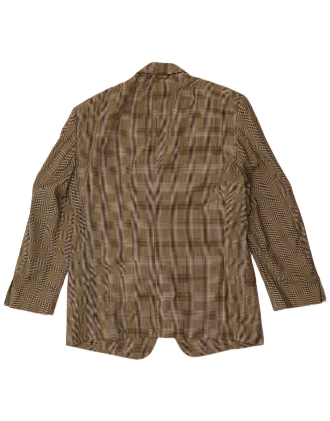 Giacca blazer da uomo a 2 bottoni Valentino IT 56 3XL Pied de poule beige