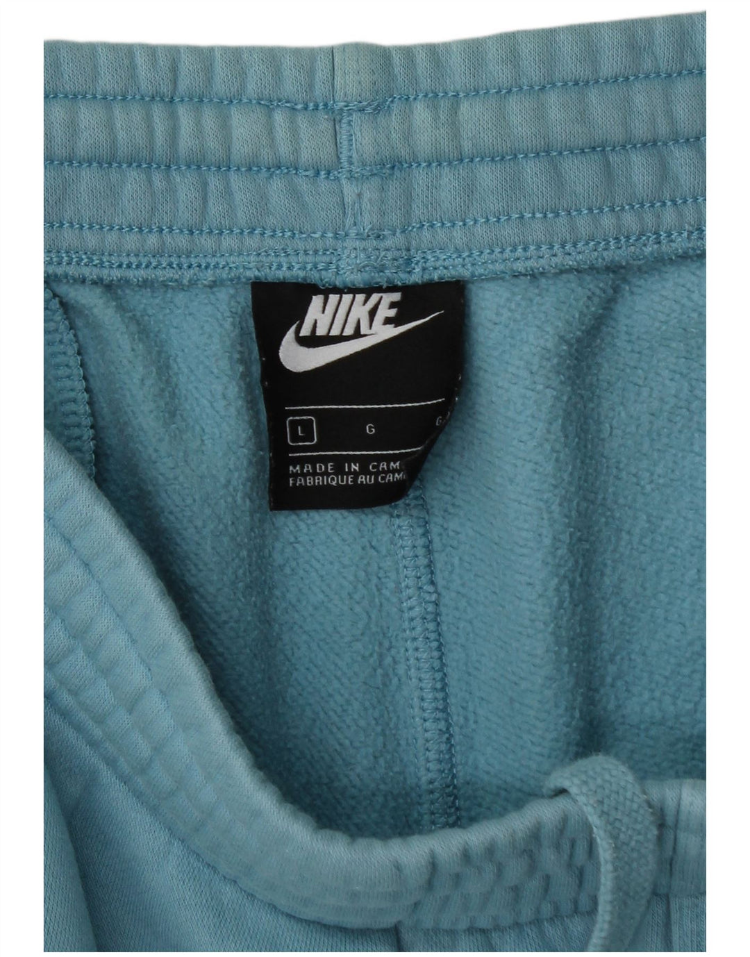 Pantaloni da tuta corti Nike da uomo, pantaloni da jogging, grandi, in cotone blu