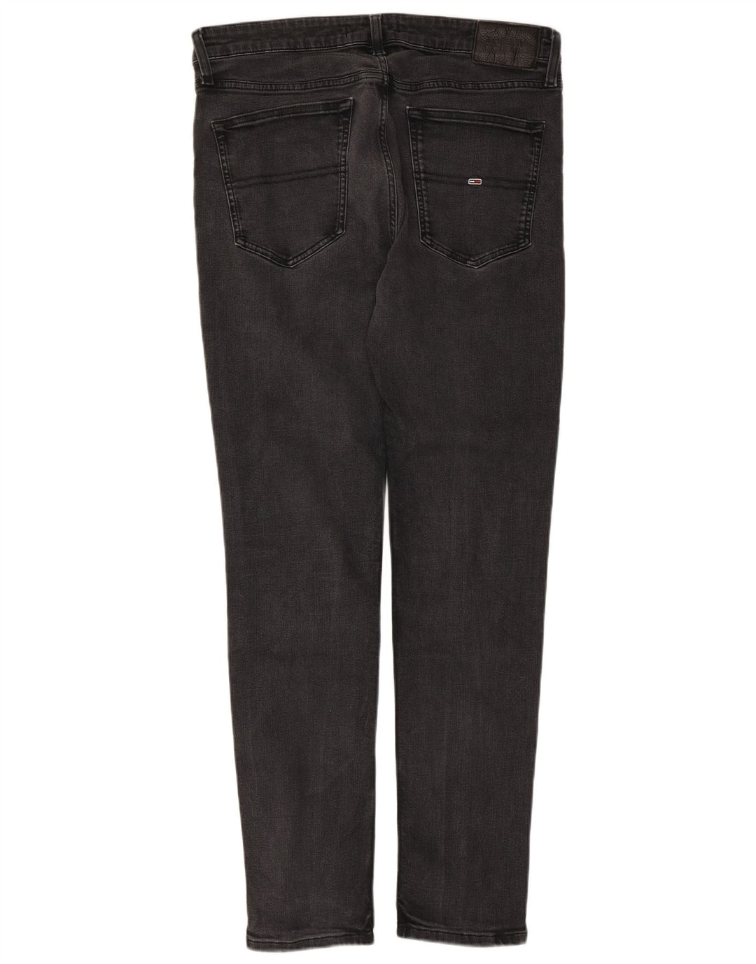 Jeans slim da uomo Tommy Hilfiger W36 L30 cotone nero