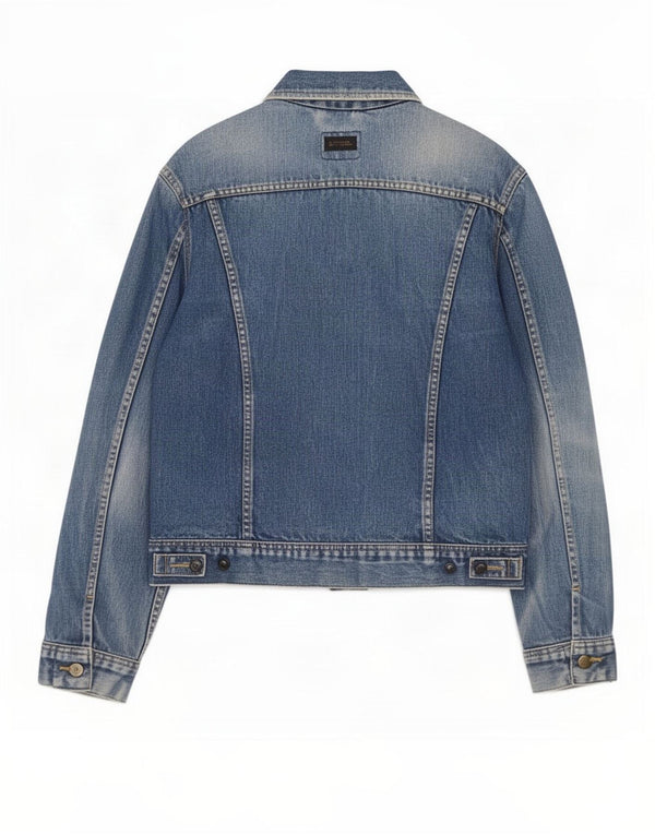 Lee Mens Denim Jacket UK 42 XL Blue
