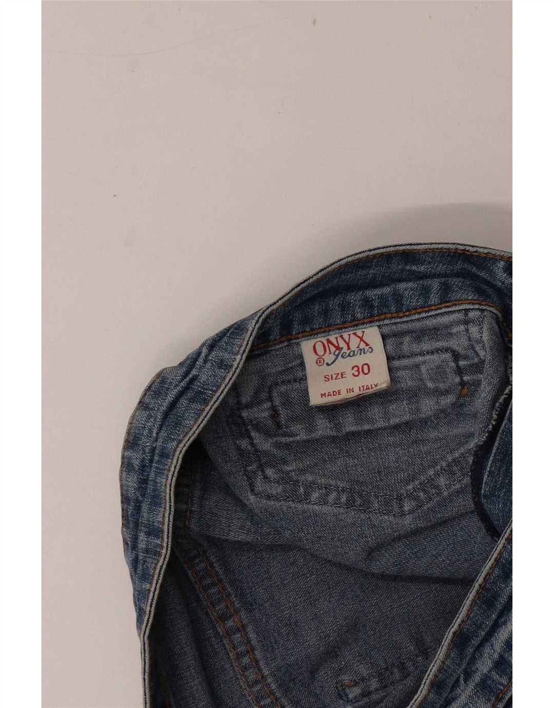 Jeans slim da donna Onyx W30 L32 cotone blu