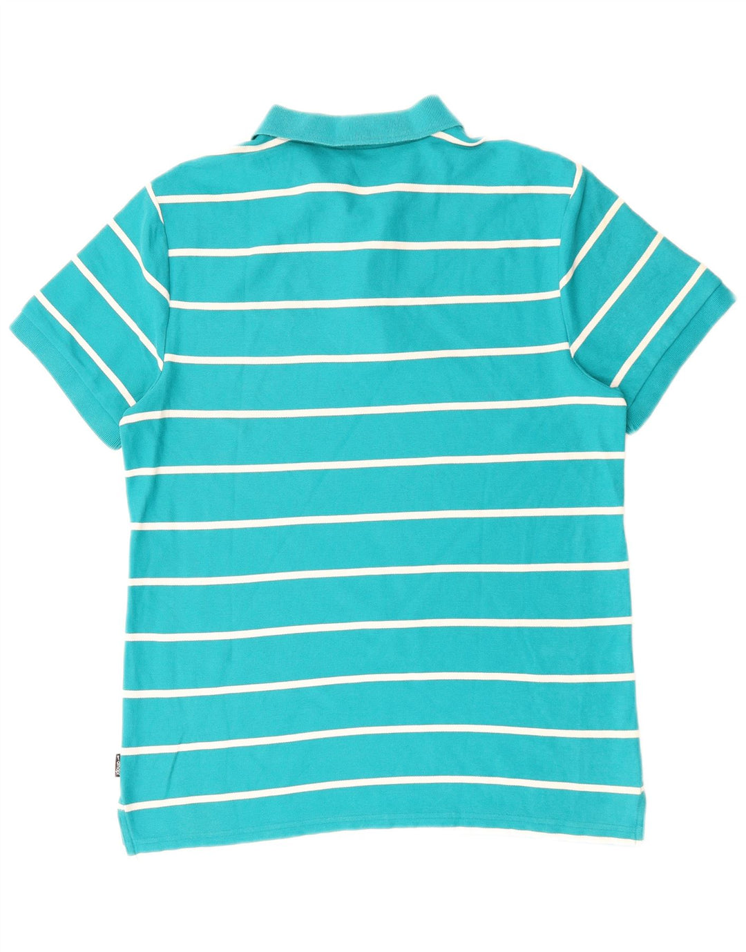 Polo NIKE da uomo in cotone a righe grandi blu