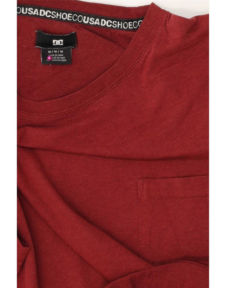 T-shirt da uomo DC Top bordeaux medio