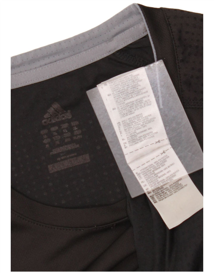T-shirt da uomo ADIDAS Top XL nera in poliestere
