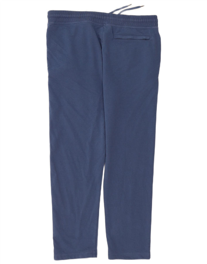 Pantaloni da tuta da uomo Marks & Spencer grandi in cotone blu navy