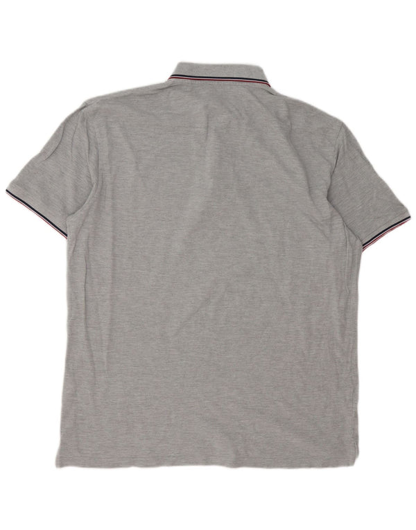 Polo Assn. degli Stati Uniti Polo da uomo 4XL cotone mélange grigio