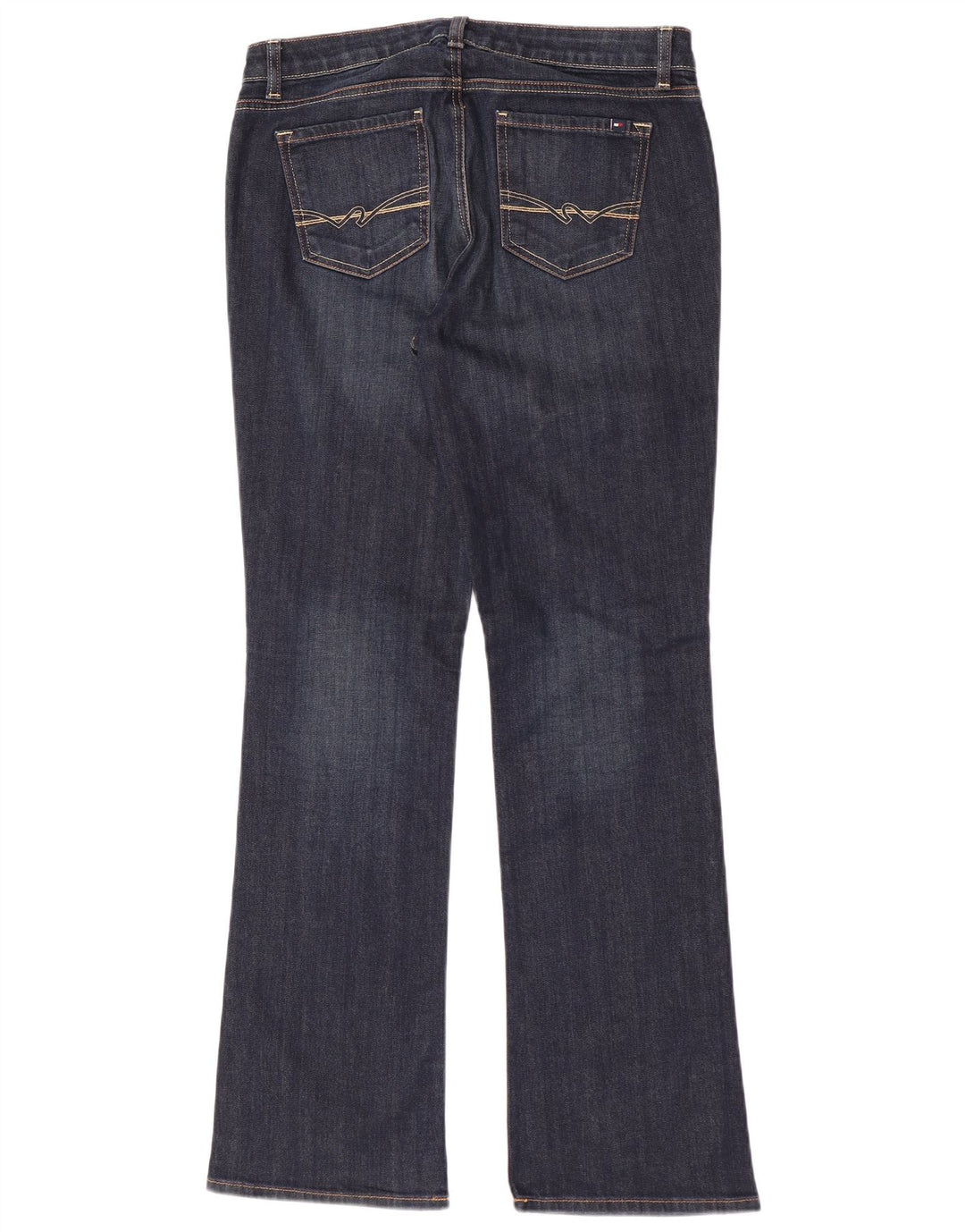 Jeans Bootcut da donna Tommy Hilfiger US 10 Large W34 L32 Blu