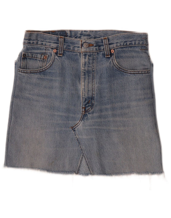 Gonna di jeans da donna Levi's W31 Blu medio