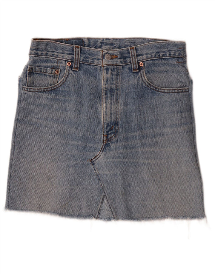 Gonna di jeans da donna Levi's W31 Blu medio