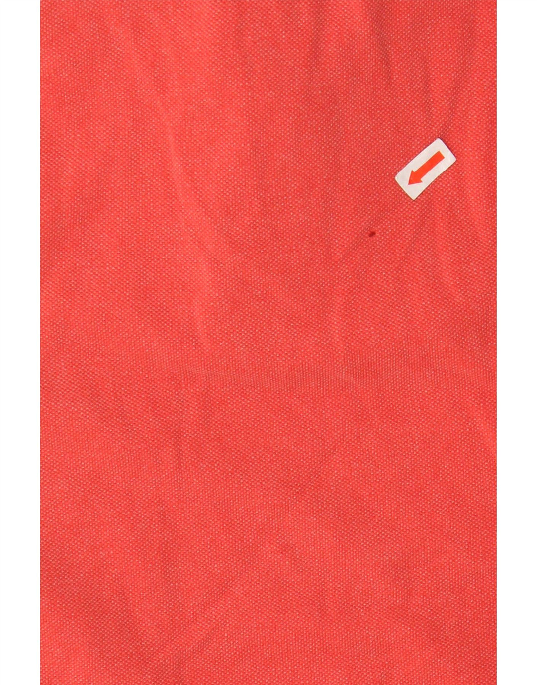 Polo da uomo con grafica geografica NAPAPIJRI piccola in cotone rosso