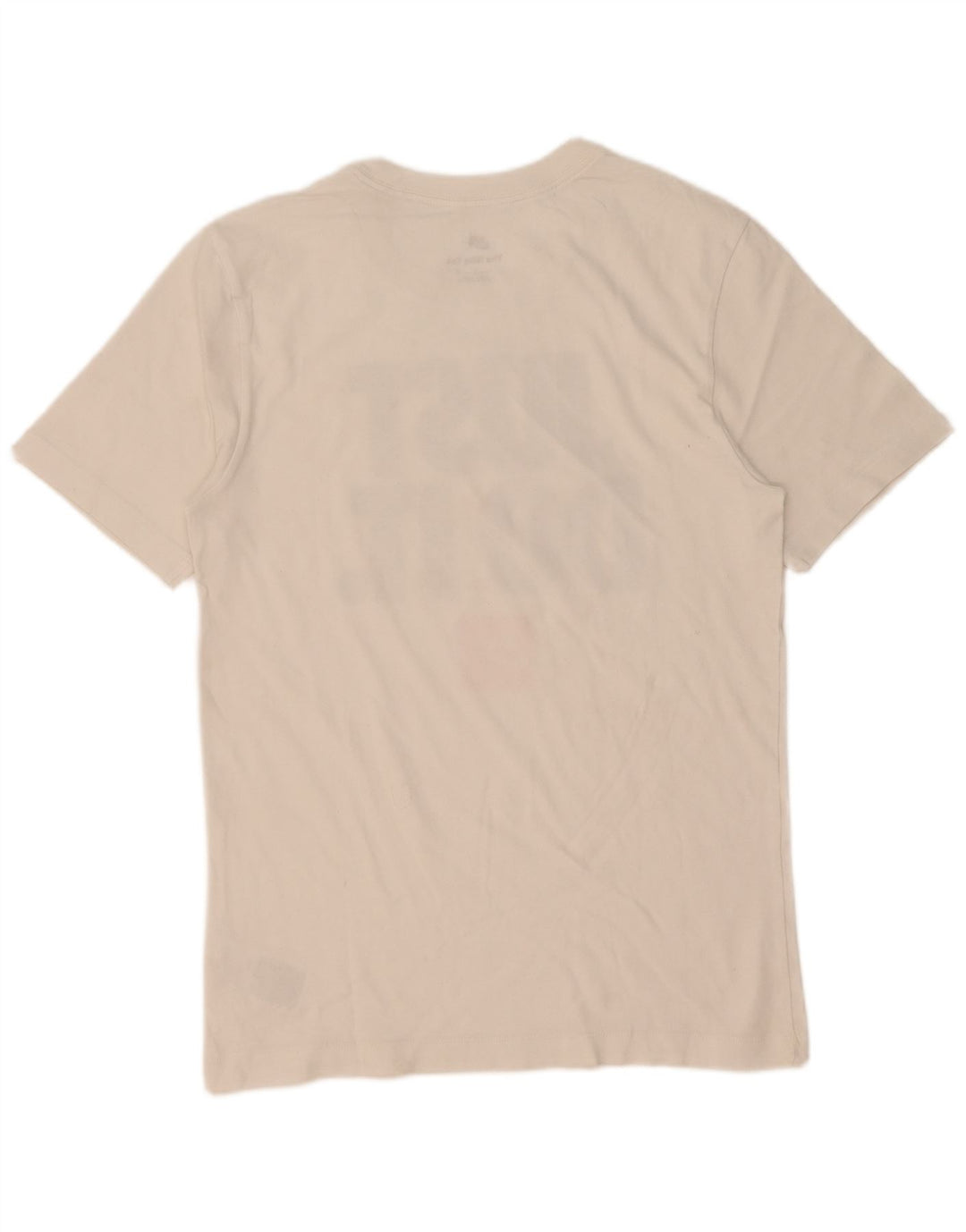T-shirt grafica da uomo Nike Top Small in cotone bianco