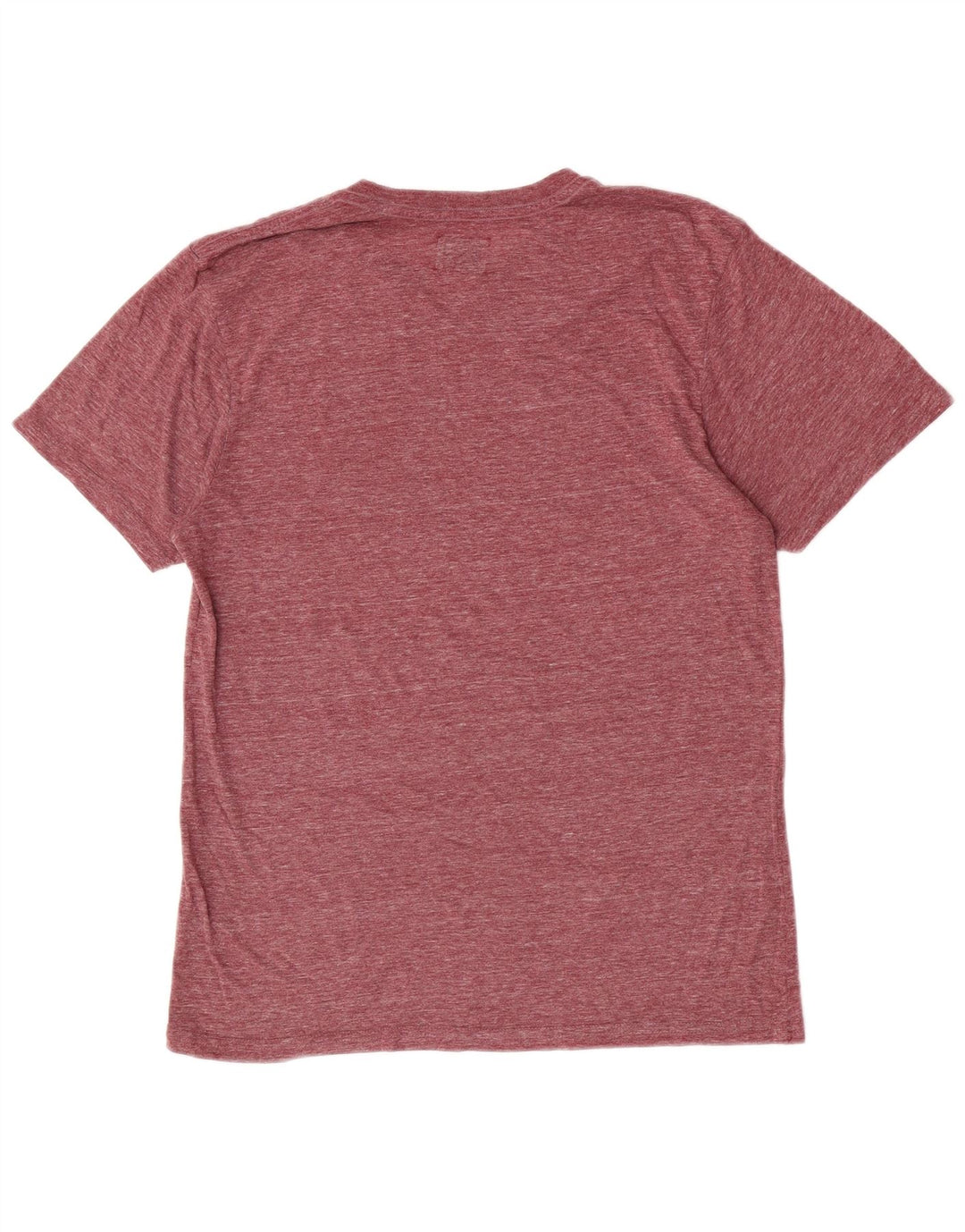 T-shirt grafica da uomo Vans Top in poliestere chiazzato bordeaux medio