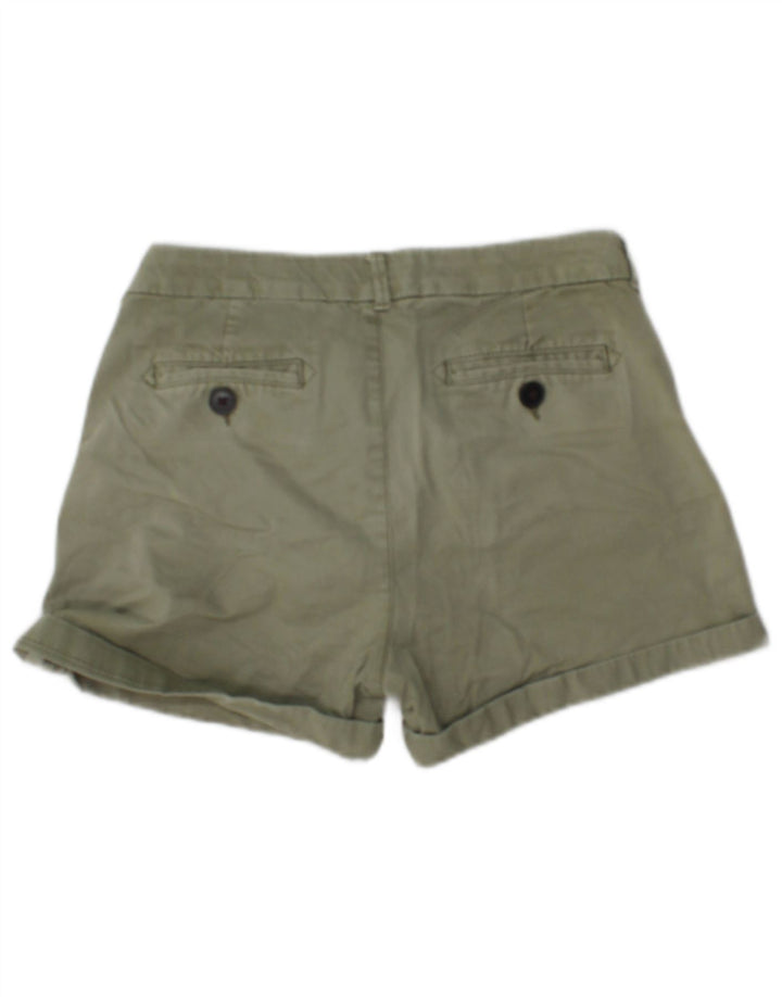 Pantaloncini chino da donna FAT FACE UK 10 piccoli in cotone verde